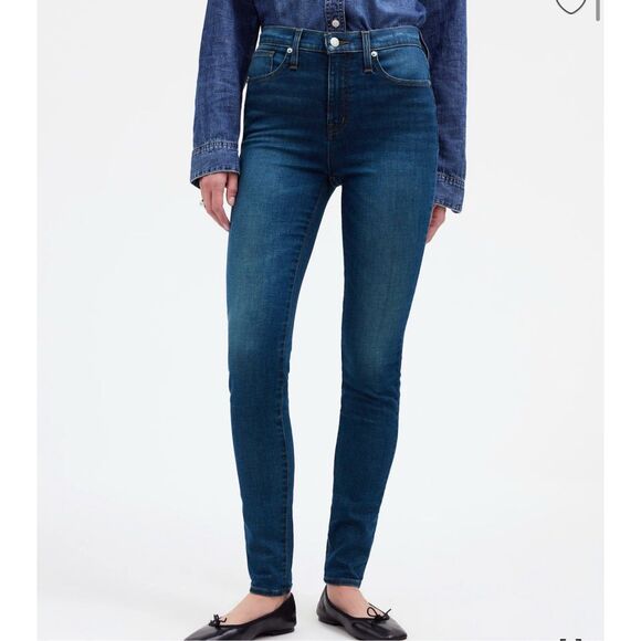 Madewell 10" High-Rise Skinny Jeans Womens 31 NWT $128 - Picture 2 of 9